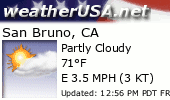 Click for Forecast for San Bruno, California from weatherUSA.net